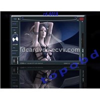 6.5 inch Double Two Din Car DVD Player With Bluetooth/iPod/Touch Screen/TV