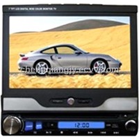 7 inch touch pannal/Ipod/GPS navigation/ One din car dvd player