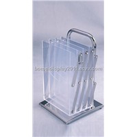 Acrylic Literature Rack(portable/iron)