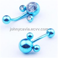 Body Jewelry Navel Rings with Jewel Designs