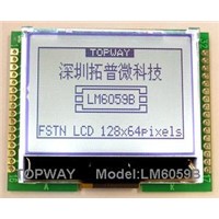 128X64 Graphic LCD Display Cog Type LCD Module (LM6059B)