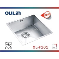 CUPC R0 Brushed Stainless steel Kitchen sink (OL-F101)