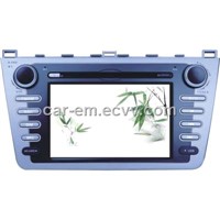 Car dvd player with GPS for Mazda6