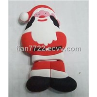 Christmas Gift Santa Claus USB Flash Drive