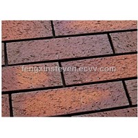 Clay bricks split clay tile