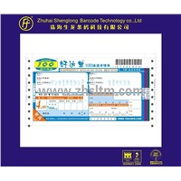 Courier associated products(barcode Air waybill/continuous stationery printing)-SL008