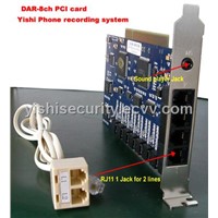 DAR-R8  8CH Phone Recorder with SDK/audio security product
