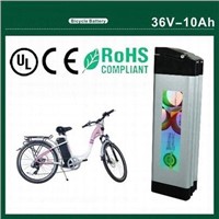 E Bike Battery 36V 10ah, Rechargeable E Bike Battery with 36v 10ah 20a Discharge Current