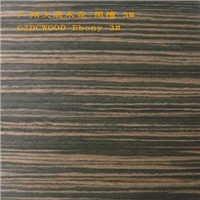 Engineered wood veneer - Ebony 3# for furniture and decoration, 0.17mm - 0.50mm thickness