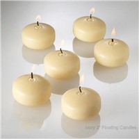 Floating Candles Ivory on the Water