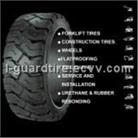 Forklift Solid Resilient Tire/Click Solid Tire