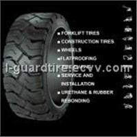 Forklift Solid Resilient Tiresolid