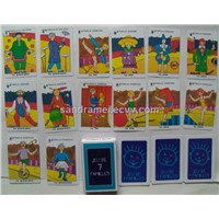 French Card, 7 Family Card