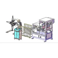 90 degree cutter and O punching Cut to Length Line