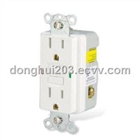 GFCI Ground Fault Circuit Interrupter Receptacle with LED