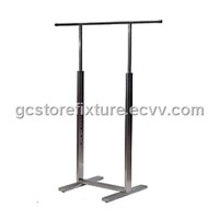 Garment rails&amp;amp;racks-GCGR-14 Single bar clothes rail