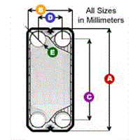 Gaskets For S4 Sondex Gasket Plate Heat Exchanger