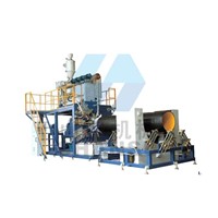 HDPE Large-caliber Hollow-Wall Winding Pipe Production Line