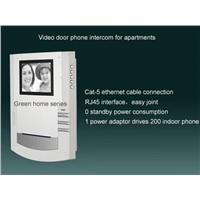 HOT CHEAP B/W video door phone for apartment system HI-08S