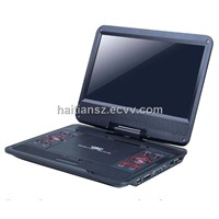 HT-1368A Portable DVD Player with 13.3'' Swivel TFT