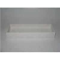 High Quality White Poly Resin Pottery Soap Dishes
