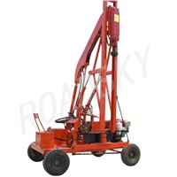 Hydraulic Pile Driver for Guardrail Post