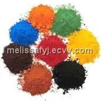Iron Oxide red/yellow/black/green