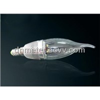 LED Bulb High-power candle lights LED 3W Clear and Frosted Shell 150-250 lm 40g