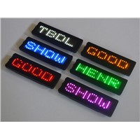 LED Name Card - LED Rechargeable Mini Display - B724