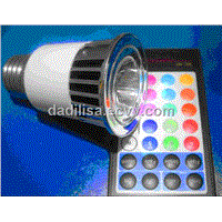 MR16/E27/GU10 RGB LED Bulb/5W RGB Bulb Lighting
