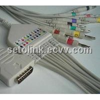Marqutte EKG Cable with 10 Leads RSDK057
