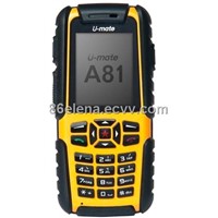 Military Waterproof Mobile Phone With Bluetooth (A81)
