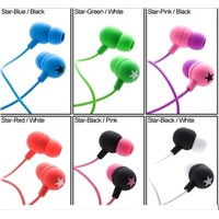 Mixstyle Star Colorful Fashion Earphone Headphone