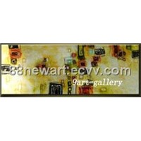Modern Oil Painting , Pop Art Painting Knife painting