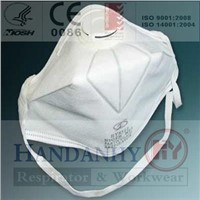 N95 Flat Folded Respirator with Exhalation Valve