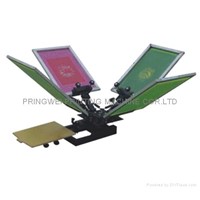 Manual Four-Color Rotary Printing Machine
