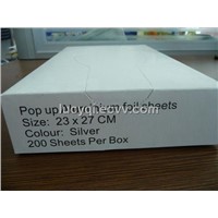 Pop-Up Aluminum Foil Sheet