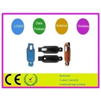 Promotion gift leather usb flash drive AT-030A