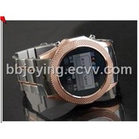 Quad-band stainless steel watch mobile phone W960