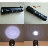 Rechargeabletorch  adjust focus flashlight  High Power Flashlight (SLT8868)