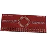 Red PCB, Made of FR-4, CEM-1 and CEM-3, with Immersion Gold/Silver, Lead HASL and TI Finish