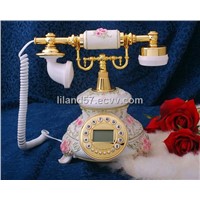 Resin Antique Telephone (KMT-1203A)