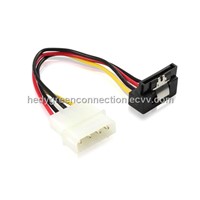 SATA 4P to 15P power cable ( Right Angle )