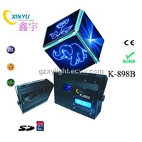 SD Card K-898B Mini Blue Animation Nightclub Light Laser