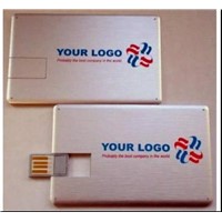 Metal Credit Card USB Flash Drive (SLC-009C)