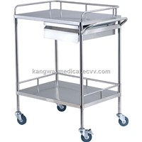 Treatment Trolley with Two Shelves (SLV-C4001)