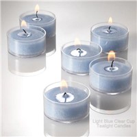 Scents Clear Cup Tea Light Candles