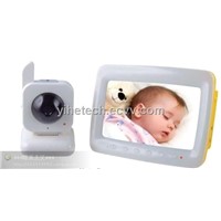 Two way Audio Function 2.4Ghz Wireless Digital Baby Monitor with 7 Inch LCD Screen IR Night Vision