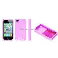 anti radiation silicone mobile phone case for iphone 4g fashion style
