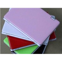 china manufacturer wholesale cheap 7'' baby laptop notebook computer win ce6.0/android2.2 OSVIA8650